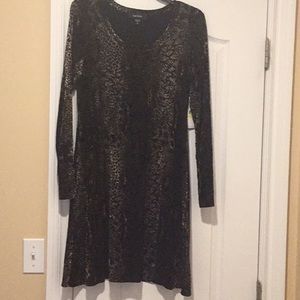 NWT Karen Kane Velvet Burnout Dress